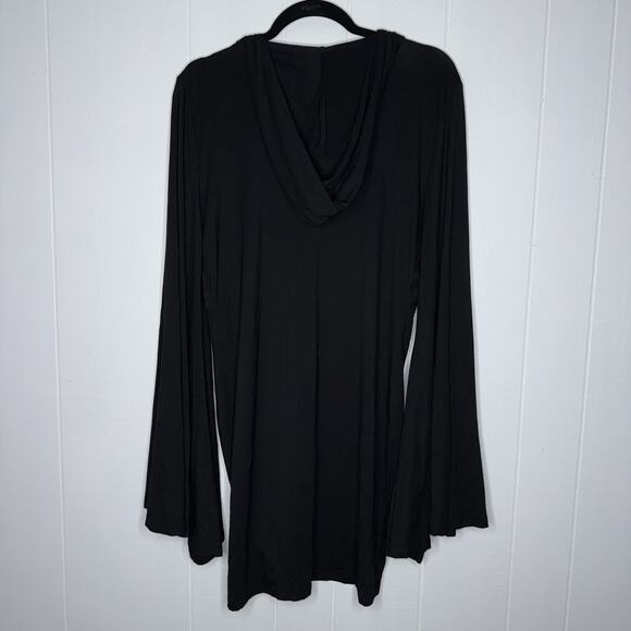 Killstar Women’s Hood Dress Witch Gothic Black Size 3XL - Picture 5 of 9
